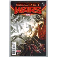 SECRET WARS #1 PARTY COVER
