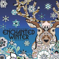 WONDROUS WORLD ENCHANTED WINTER ADULT COLORING BOOK TP