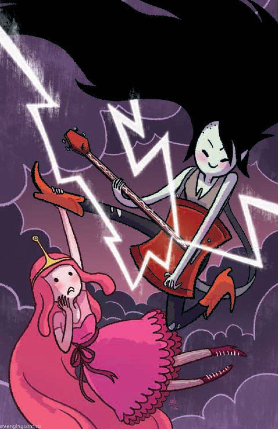 ADVENTURE TIME: MARCELINE AND THE SCREAM QUEENS 3 (OF 6) VARIANT COVER D