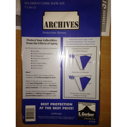 ARCHÍVNY OBAL NA KOMIKS