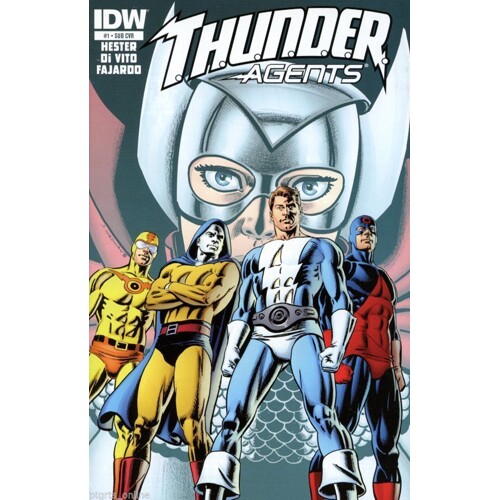 THUNDER AGENTS #1 JERRY ORDWAY SUBSCRIPTION VARIANT COVER