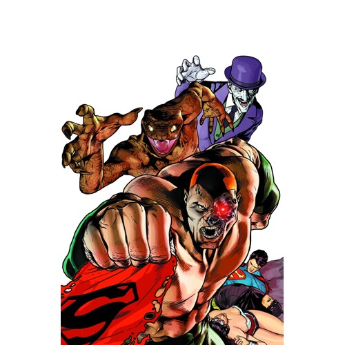 JUSTICE LEAGUE #23.4 SECRET SOCIETY 3D 2nd print - Geoff Johns, Sterling Gates