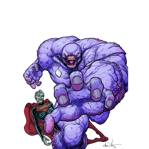 SUPERMAN #23.4 PARASITE 3D 2nd print - Aaron Kuder