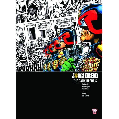JUDGE DREDD: THE DAILY DREDD'S HC - John Wagner, Alan Grant