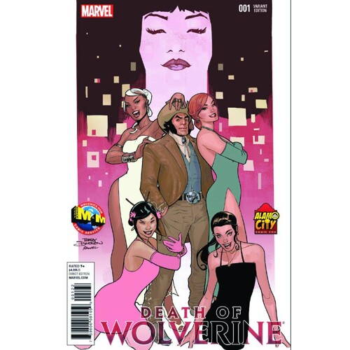 DEATH OF WOLVERINE #1 M&M ALAMO CITY COMIC CON EXCLUSIVE TERRY DODSON VARIANT