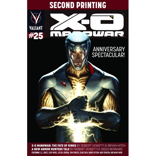 X-O MANOWAR #25 2ND PTG  - Robert Venditti & Various