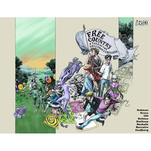 FREE COUNTRY A TALE OF THE CHILDRENS CRUSADE HC (MR) - Neil Gaiman & Various