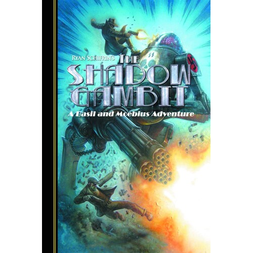 THE ADVENTURES OF BASIL & MOEBIUS: HC VOL 02 SHADOW GAMBIT (MR) - Ryan Schifrin, Larry Hama