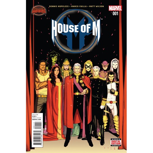 HOUSE OF M #1 - Dennis Hopeless