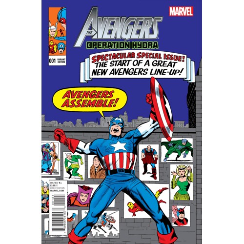 AVENGERS OPERATION HYDRA #1 KIRBY CLASSIC VAR - Will Pilgrim