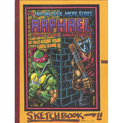 TMNT KEVIN EASTMAN NOTEBOOK SERIES HC RAPHAEL - Kevin Eastman