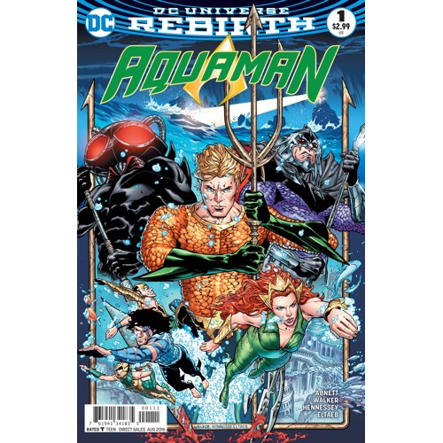 AQUAMAN #1 - Dan Abnett