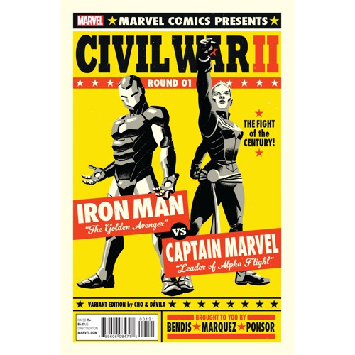 CIVIL WAR II #1 (OF 8) MICHAEL CHO VAR - Brian Michael Bendis