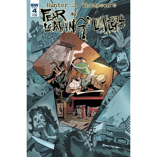 FEAR & LOATHING IN LAS VEGAS #4 - Troy Little