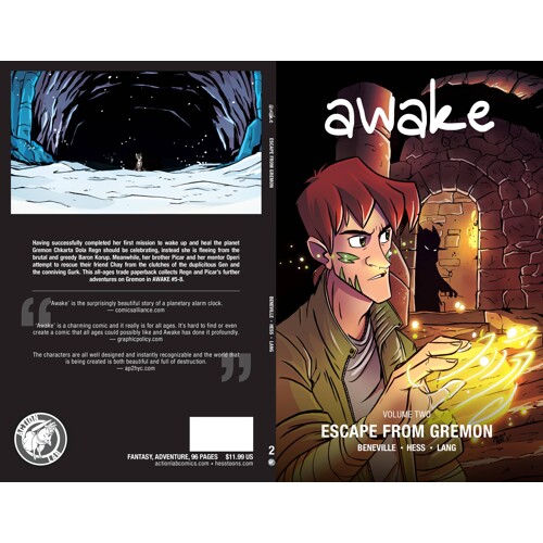 AWAKE TP VOL 02 ESCAPE FROM GREMON -  Susan Beneville