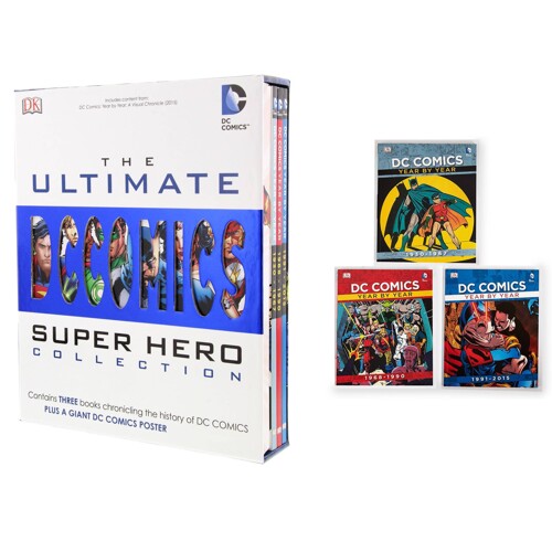 THE ULTIMATE DC COMICS SUPERHERO COLLECTION HC SLIPCASE