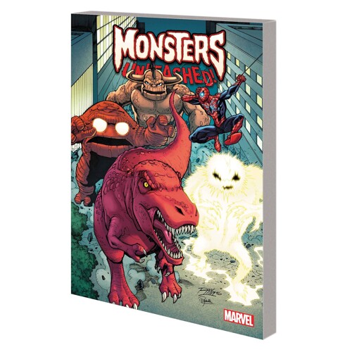 MONSTERS UNLEASHED TP BATTLEGROUND - Jim Zub, Joshua Corin, Jeremy Whitley