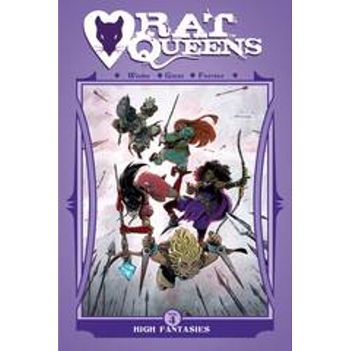 RAT QUEENS TP VOL 04 HIGH FANTASIES - Kurtis J. Wiebe
