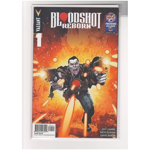 BLOODSHOT REBORN #1 DUK EXC VAR - Jeff Lemire