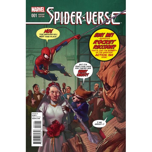 SPIDER-VERSE #1 (OF 2) ROCKET RACCOON AND GROOT VAR SV - Various
