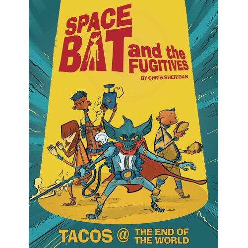 SPACEBAT & THE FUGITIVES GN BOOK 01 - Chris Sheridan