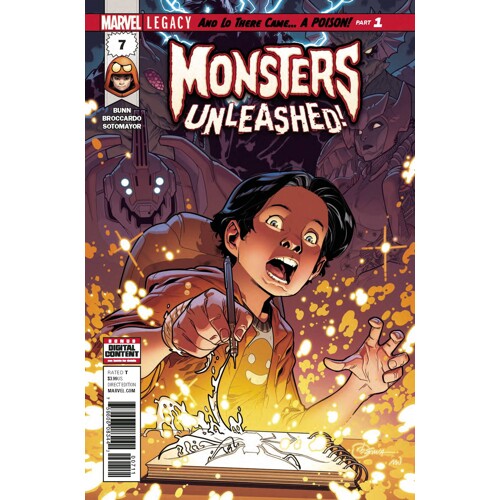 MONSTERS UNLEASHED #7 LEG - Cullen Bunn
