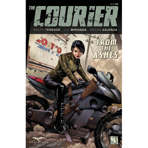 COURIER TP VOL 01 THROUGH THE ASHES - Ralph Tedesco