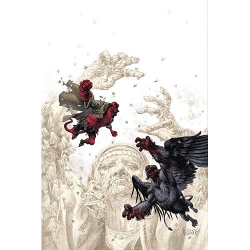 HELLBOY AND BPRD BEAST OF VARGU CVR A FEGREDO - Mike Mignola