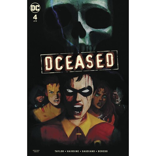 DCEASED #4 (OF 6) CARD STOCK HORROR VAR ED - Tom Taylor