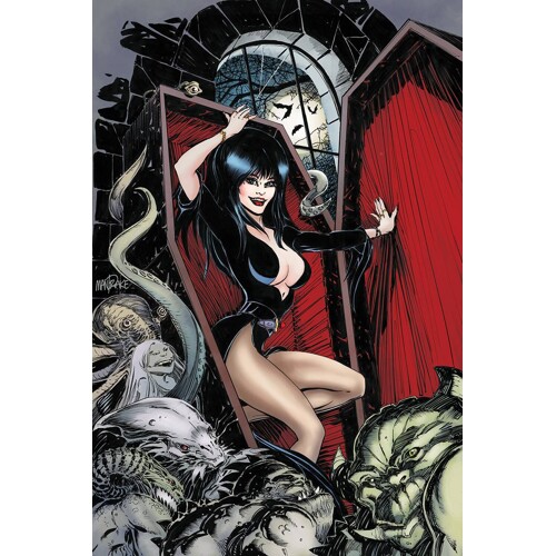 ELVIRA MISTRESS OF DARK #12 25 COPY MANDRAKE VIRGIN INCV - David Avallone