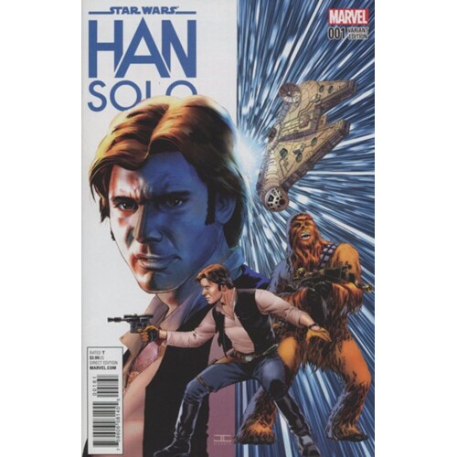 HAN SOLO #1 JOHN CASSADAY VAR 1:50