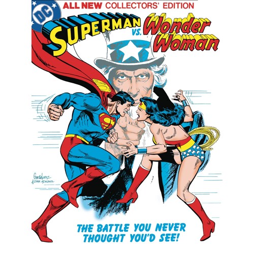 SUPERMAN VS WONDER WOMAN TABLOID ED HC