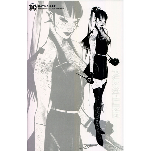 BATMAN #92 (Punchline Black & White Variant)