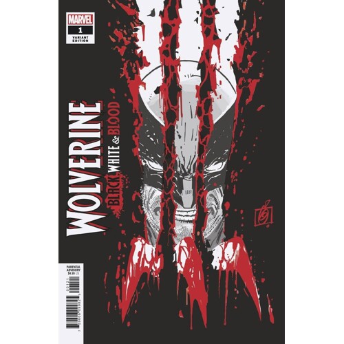 WOLVERINE BLACK WHITE BLOOD #1 (OF 4) GARNEY VAR - Gerry Duggan, Declan Shalvey, Matthew Rosenberg