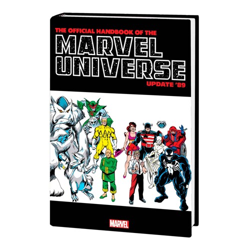 OFFICIAL HANDBOOK MARVEL 89 OMNIBUS HC - Peter Sanderson, More