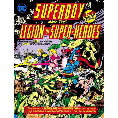SUPERBOY & LEGION OF SUPERHEROES TABLOID ED HC