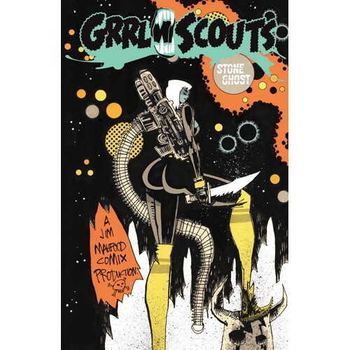 GRRL SCOUTS STONE GHOST TP (MR) - Jim Mahfood