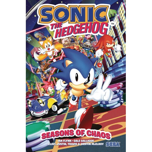 SONIC THE HEDGEHOG SEASONS OF CHAOS TP - Ian Flynn, Justin McElroy, Travis McElroy, Griffin McElroy, Gale Galligan