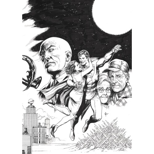 ABSOLUTE SUPERMAN BY GEOFF JOHNS & GARY FRANK HC