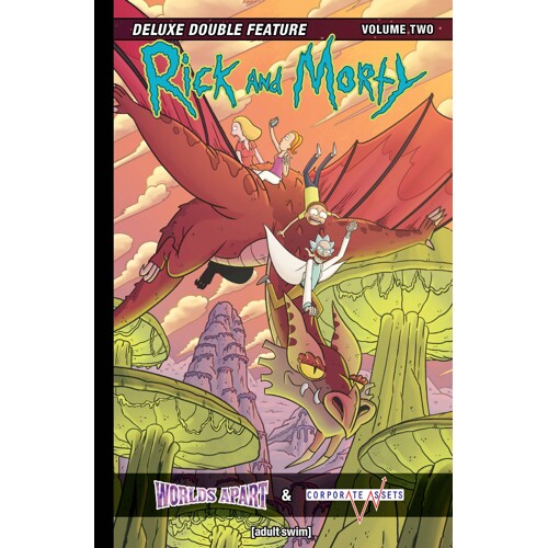 RICK & MORTY DLX DOUBLE FEATURE HC VOL 02 (MR) - Josh Trujillo, James Asmus