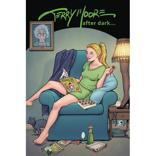 TERRY MOORE AFTER DARK ART BOOK SC - Terry Moore