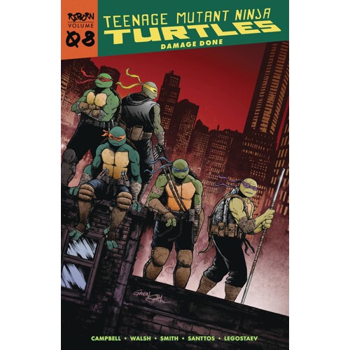 TEENAGE MUTANT NINJA TURTLES REBORN TP VOL 08 - Sophie Campbell, Michael Walsh