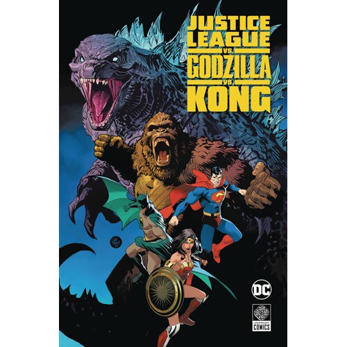 JUSTICE LEAGUE VS GODZILLA VS KONG HC - BRIAN BUCCELLATO