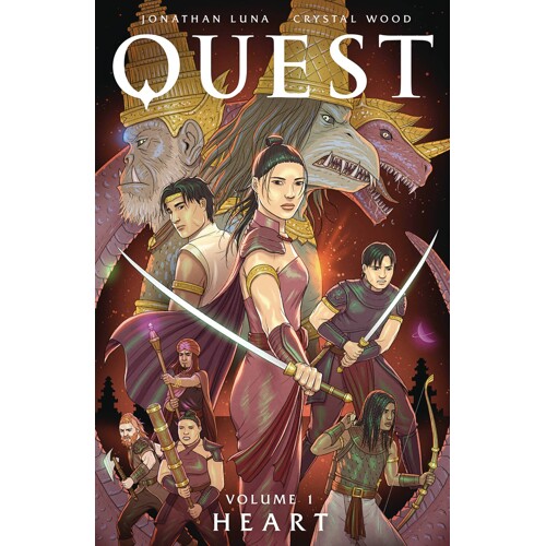 QUEST TP VOL 01 - Jonathan Luna, Crystal Wood