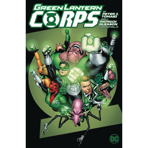 GREEN LANTERN CORPS TOMASI GLEASON OMNIBUS HC VOL 02 - PETER J. TOMASI