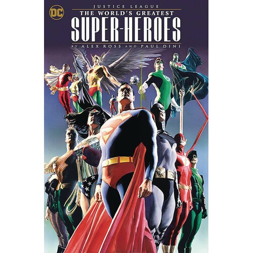JUSTICE LEAGUE WORLDS GREATEST SUPERHEROES ROSS DINI TP 2024 - PAUL DINI