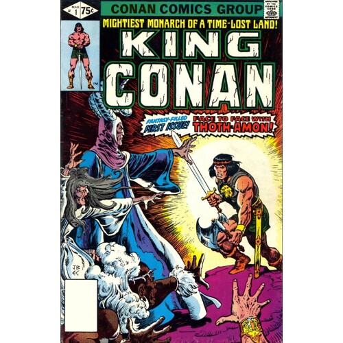 KING CONAN ORIG COMICS OMNIBUS HC VOL 01 REG ED (MR) - Alan Zelenetz, Roy Thomas, Doug Moench