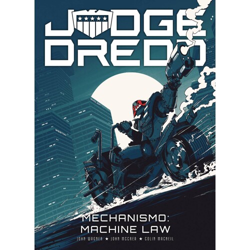JUDGE DREDD MECHANISMO TP MACHINE LAW - John Wagner
