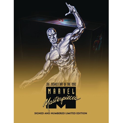 JOE JUSKOS ART OF THE 1992 MARVEL MASTERPIECES SGN - Michael Friedlander