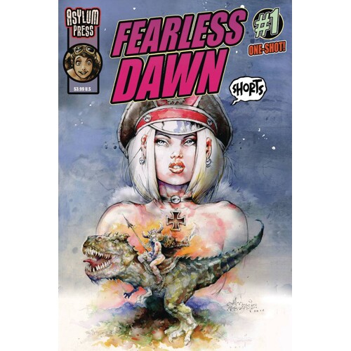 FEARLESS DAWN SHORTS ONE SHOT CVR B MANNION - Steve Mannion